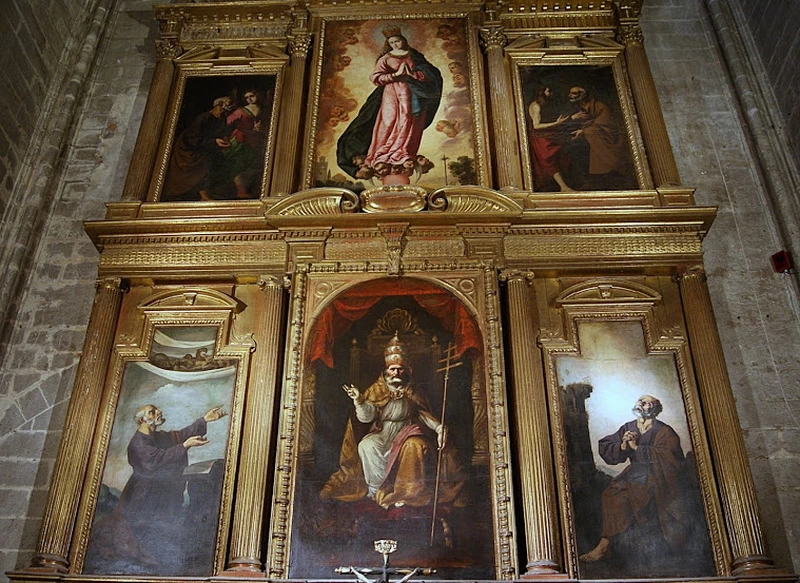 Cattedrale di Siviglia - Pala d'altare della Cappella di San Pietro